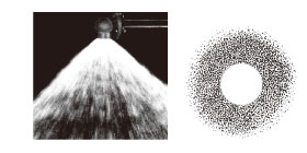 Rt型碳化硅噴嘴噴霧形狀